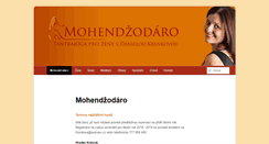 Desktop Screenshot of mohendzodaro.info
