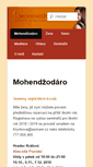 Mobile Screenshot of mohendzodaro.info